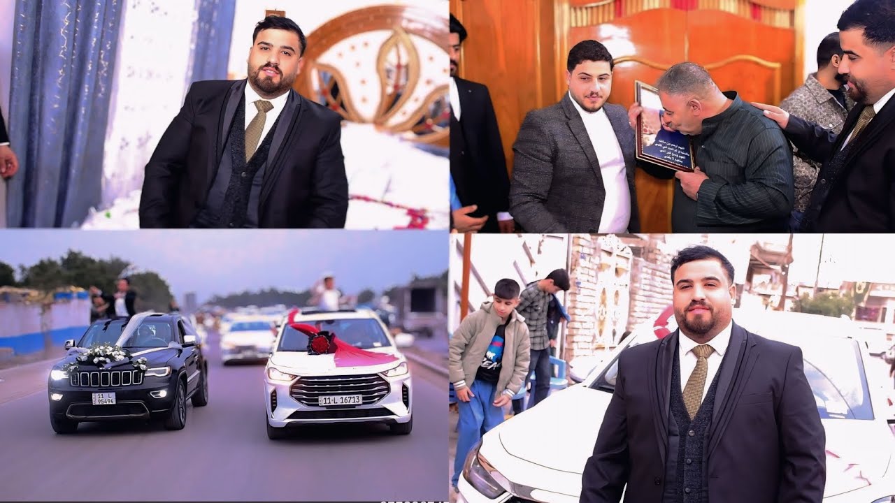 حفل زفاف مؤمل محمد الموسوي الف مبروك يدللون الساده التصوير سجاد بدري 07732674780