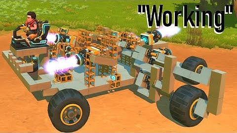 Can You Make a Realistic Car in Scrap Mechanic?
