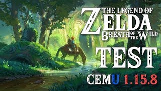 Cemu 1.15.8  Zelda Breath of the Wild I7 8700  RX590 nitro