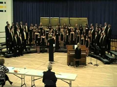 New London High School Mixed Chorus sings Amazing Grace