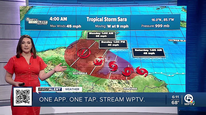 WPTV First Alert Weather tropical forecast, morning of Nov. 15, 2024