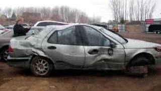 My Moms Saab After I Crashed It...