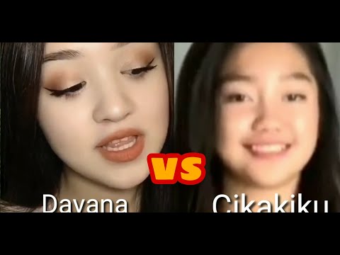 Siapa yang lebih Cantik Dayana vs Chikaku tiktok Slowmotion