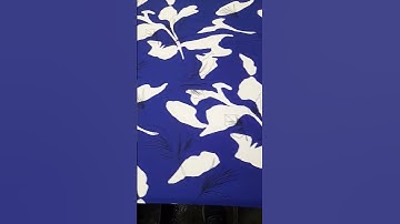 Reactive Print with royal blue shade no the Tinting ||