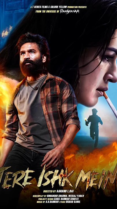 tere ishq mein | official  trailer | Dhanush | kriti sanon | A R Rahman | in cinemas 28 Nov 2025