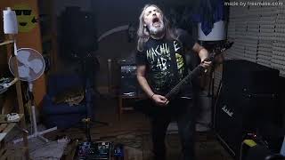 Wake up, DAMAGEPLAN (New Found Power 2004) guitar cover por Julio Blackening.