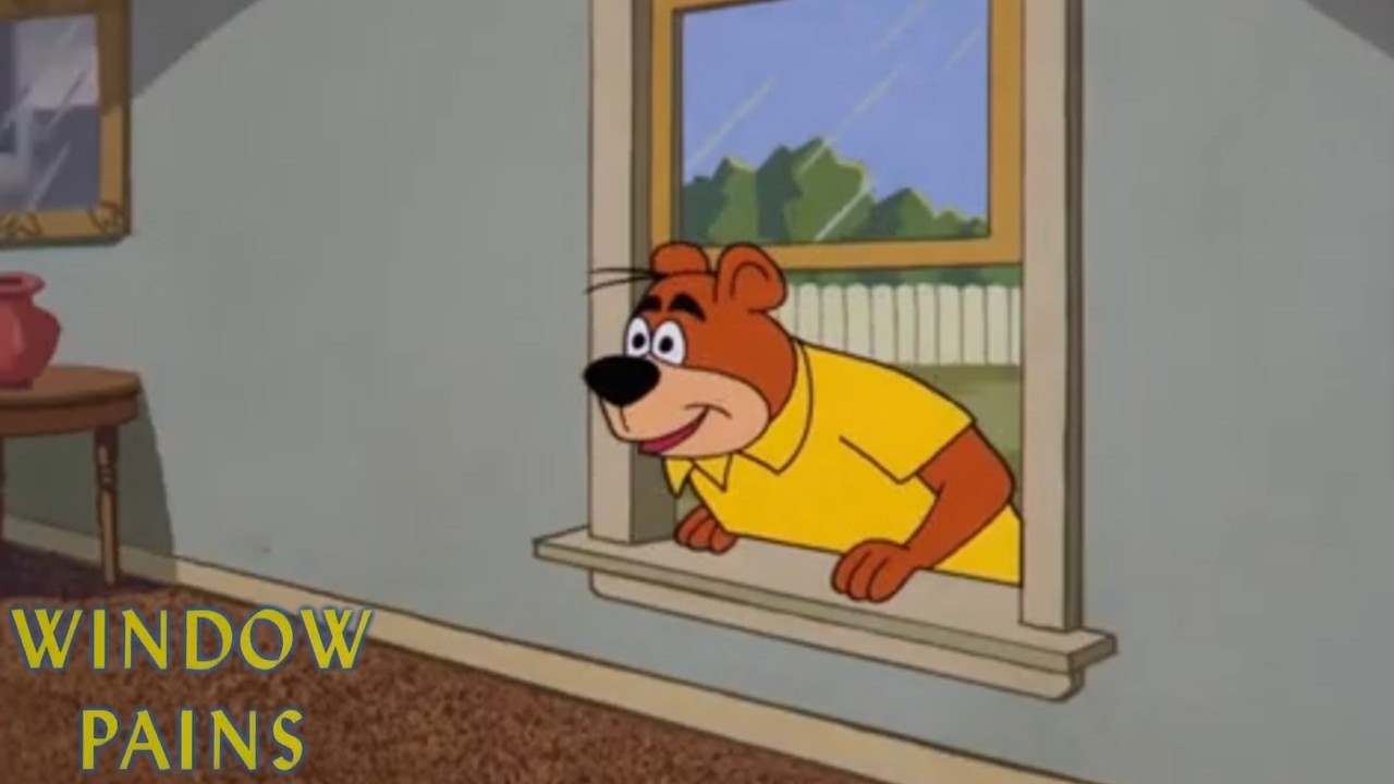 Window Pains 1967 Beary Family Cartoon Short Film | Directed by Paul J. Smith | Animation Review