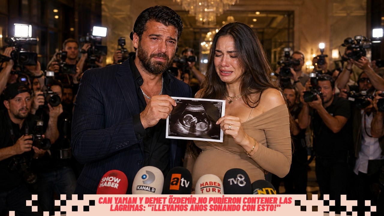 Can Yaman y Demet Özdemir no pudieron contener las lágrimas: "¡Llevamos años soñando con esto!"