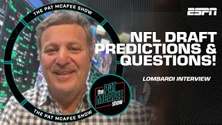 Michael Lombardi talks NFL DRAFT PREDICTIONS AND QUESTIONS 🏈🙌  | The Pat McAfee Show