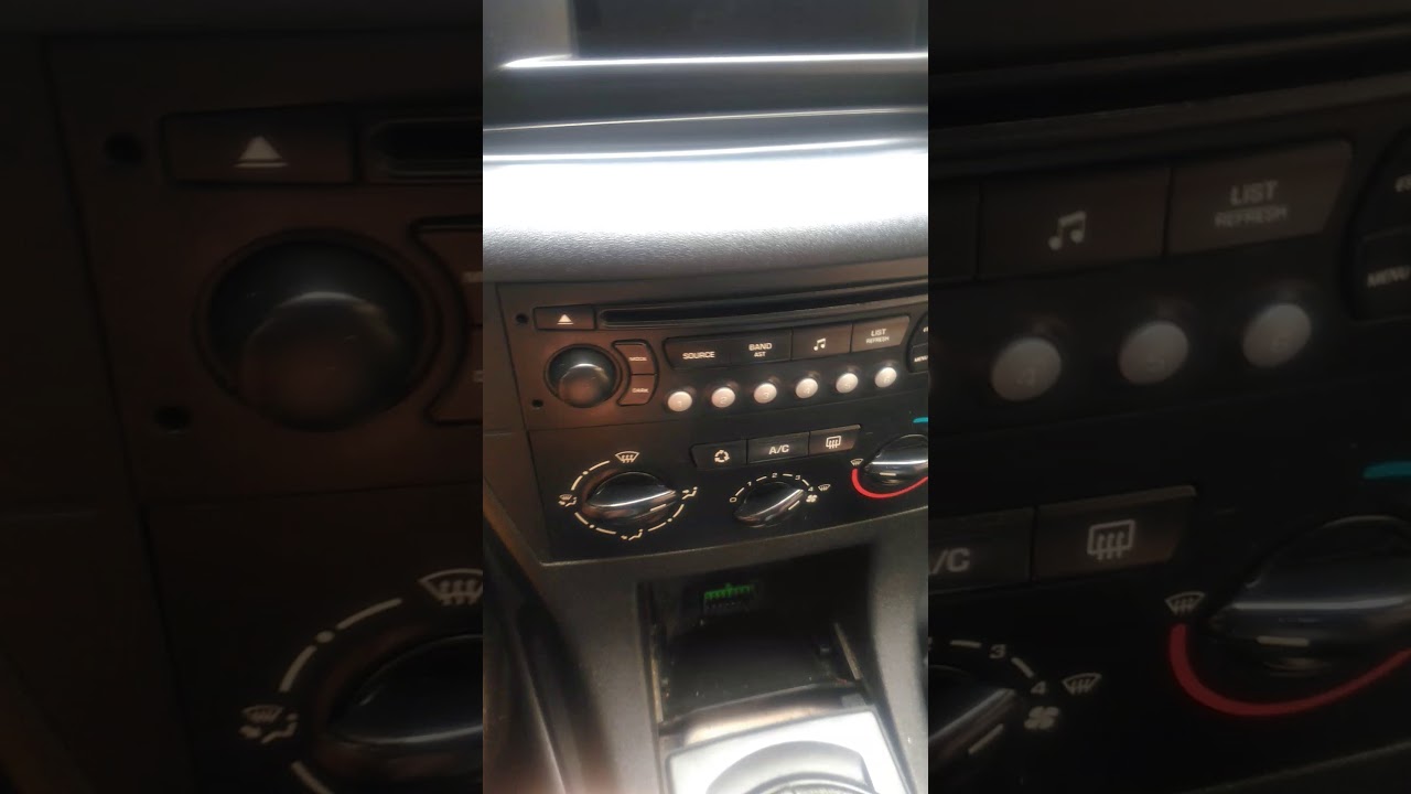 Fallo en mando aire acondicionado Citroen C4 1.6 hdi YouTube Fallo en mando aire acondicionado Citroen C4 1.6 hdi YouTube