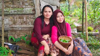 Rungkad Sahabatneng Amel Dan Neng Ami Bidadari Desa Cantik Aktivitas Di Sawah