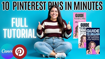 Make 10 Pinterest Pins in 2 Minutes Using Styles in Canva!