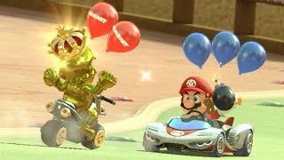 Mario Kart 8 Deluxe  Bobomb Blast  All Courses (2 Players)