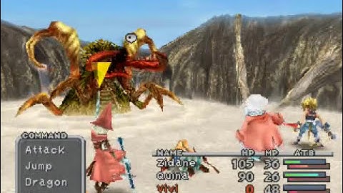 Final Fantasy IX - Low Level Challenge Part 15: Antlion (With & without Limit Glove)