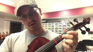 Violin - D major scale & arpeggio 2 octaves