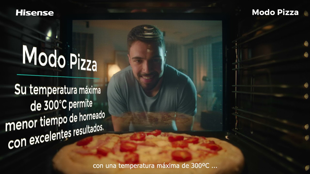 Nuevos hornos Hisense. Modo Pizza.