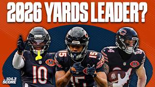 Who will lead the Bears in receiving in 2026: Rome Odunze, Luther Burden III or Colston Loveland?