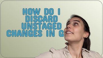How do I discard unstaged changes in Git?