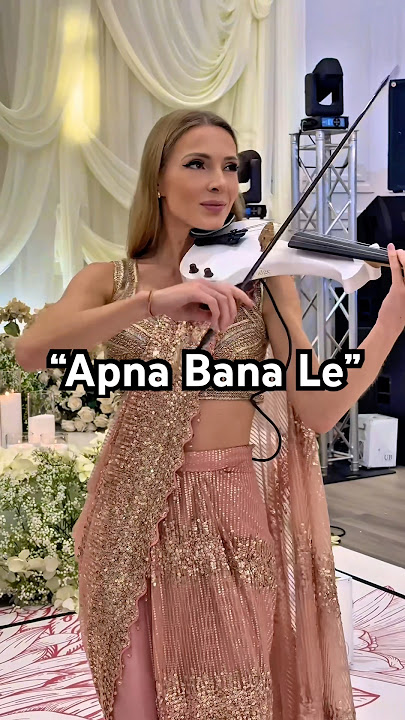 Apna Bana Le-Violin Cover #indianwedding #bollywood #indiansong #southasian #viral