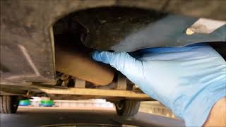 How to change oil filter 2012 Holden Cruze Turbo Diesel JH