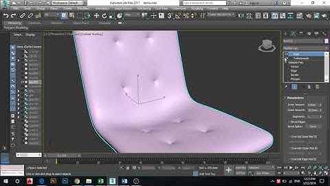 Dựng bộ bàn ghế ăn đơn giản bằng 3ds max II Cô nhung