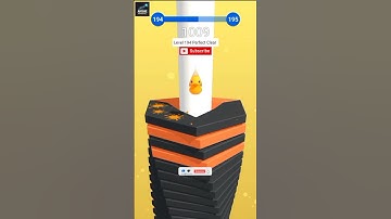 Stack Ball 🔥 Level 194 Perfect Clear in One Go 😱 | Insane Speed Run! #gaming #stackball #games