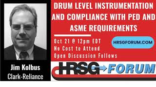 HRSG FORUM: Drum Level Instrumentation and Compliance