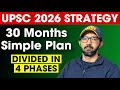 Upsc 2026 strategy  30 months ultimate plan for ias exam