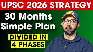 UPSC 2026 Strategy | 30 Months Ultimate Plan for IAS Exam