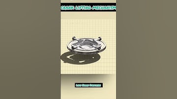 solidworks mechanical engineering drawing solidmodeling cadmodeling cad3D Crank lifting mechanism
