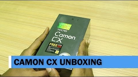 TECNO Camon CX Unboxing and First Impressions