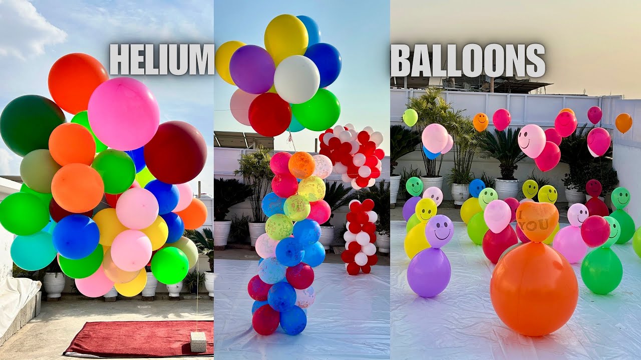 Helium Balloons Compilation Satisfying Videos!