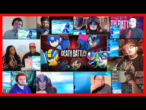 Mega Man Battle Royale DEATH BATTLE REACTIONS MASHUP