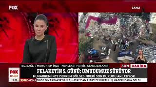 Muharrem İnce Fox Habere Bağlandı 10 Şubat 2023