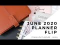 JUNE 2020 PLANNER FLIP | Franklin Planner Set Up