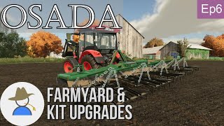 Farmyard & Kit UPGRADES - Let's farm Eastern Europe - Osada - Ep6 - FS22