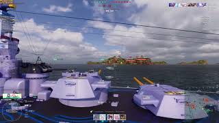 World of Warships Clan Battle (Season 19) “Barracuda” [4-FUN] vs [KO1]