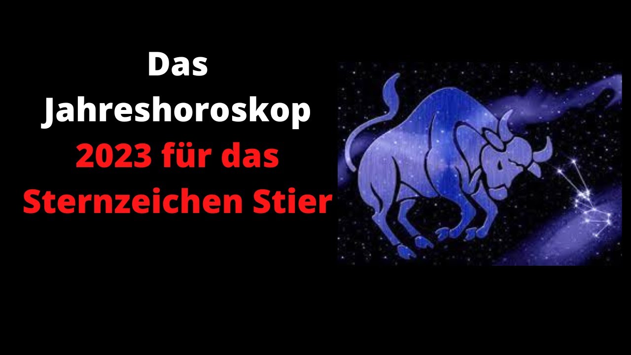Wunderschne Jahreshoroskop 2023 Stier 2 Dekade Bild