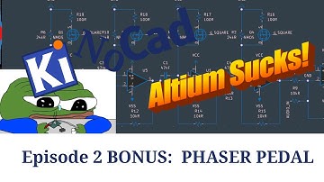 KinoCad - Episode 2 BONUS - VIRTUAL PHASER PEDAL???