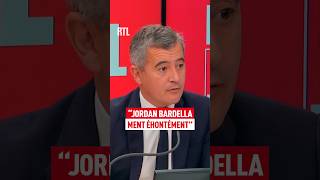 Jordan Bardella is lying shamelessly: Gérald Darmanin on RTL