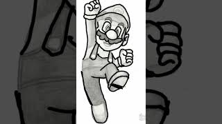 drawing mario! #vocaloid #super bros#mariokart #mario #new creator#support
