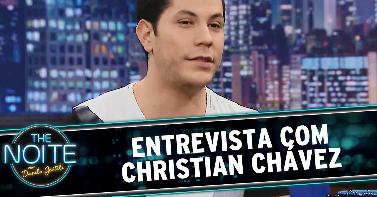 The Noite (06/10/14) - Entrevista com Christian Chavéz