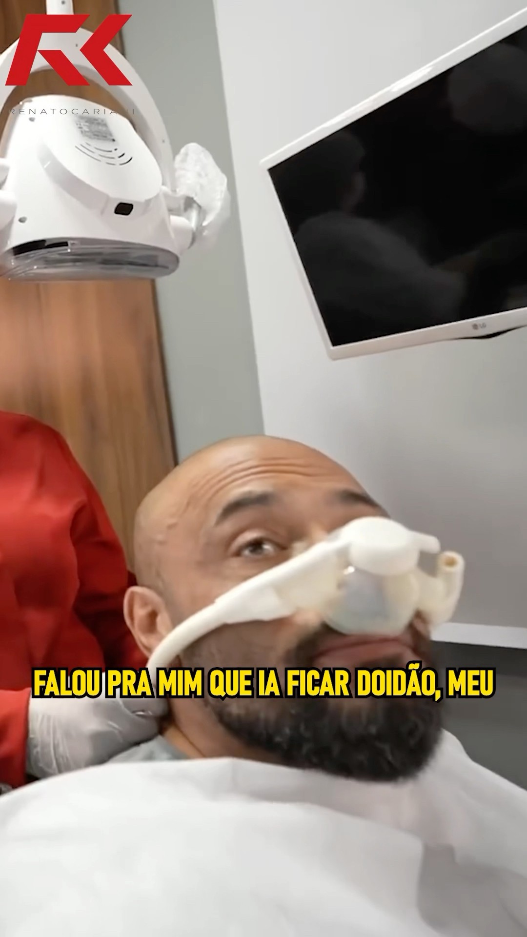BALESTRIN QUERIA FICAR DOIDÃO! ? #juliobalestrin #dentista #anestesia #doidao #resenha #zueira