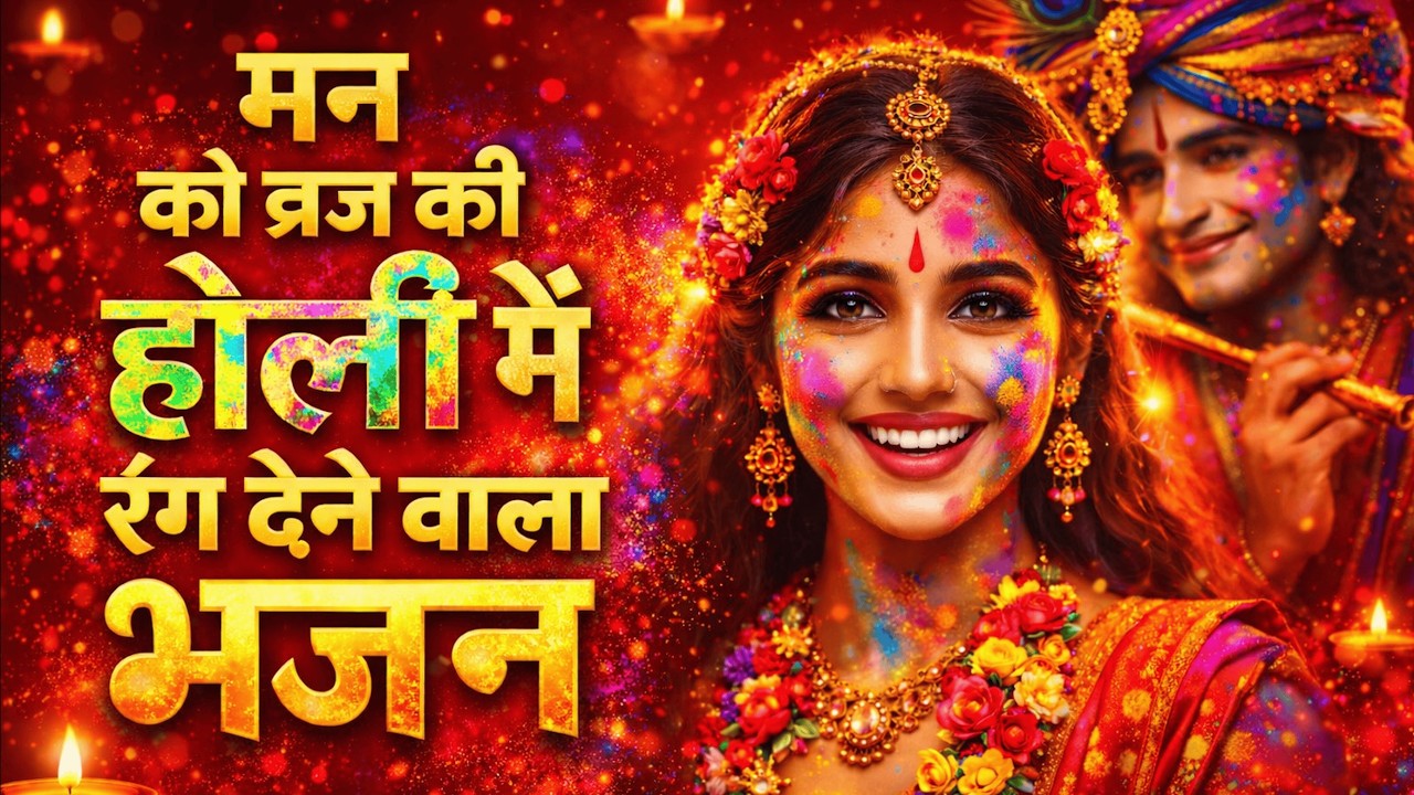 आज होली में मन को ब्रज के दिव्य प्रेम में रंग देने वाला राधा रानी भजन | Radha Rani Holi Bhajan 2026