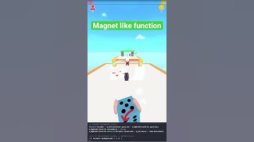 How to make a magnet black hole in #unity3d #shorts