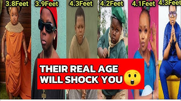 8 Nollywood Short Actors that Look Like Kids | Their Real Age | Height | Biography |Net Worth