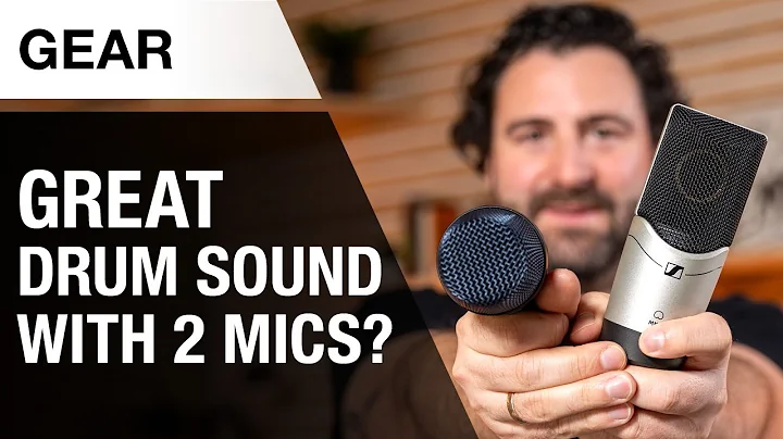 Recording Drums with only 2, 4 and 8 mics! | Audient EVO | Thomann