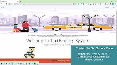 Online Taxi Booking Project in Spring Boot and Hibernate with source code and project report