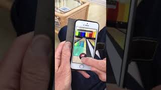 How to bowl in the Unlimited Bowling App screenshot 3