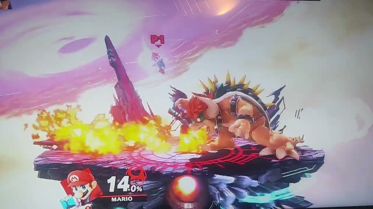 Mario VS Giga Bowser 
